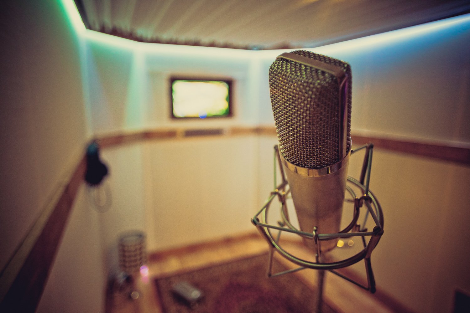 Overdub Booth - The Silk Mill Recording Studios